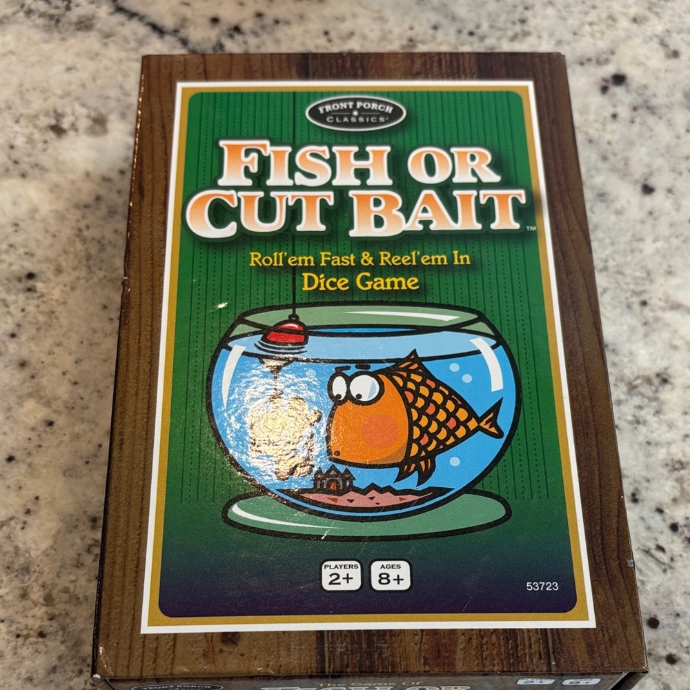 Fish or Cut Bait - Roll’em fast & Reel’em in Dice Game